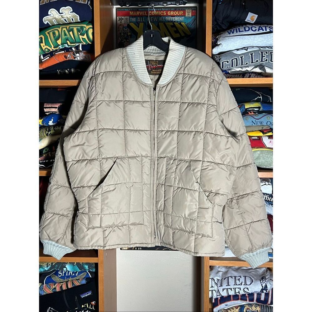 Vintage Men’s Walls Blizzard Pruf Quilted Full Zip Puffer Jacket